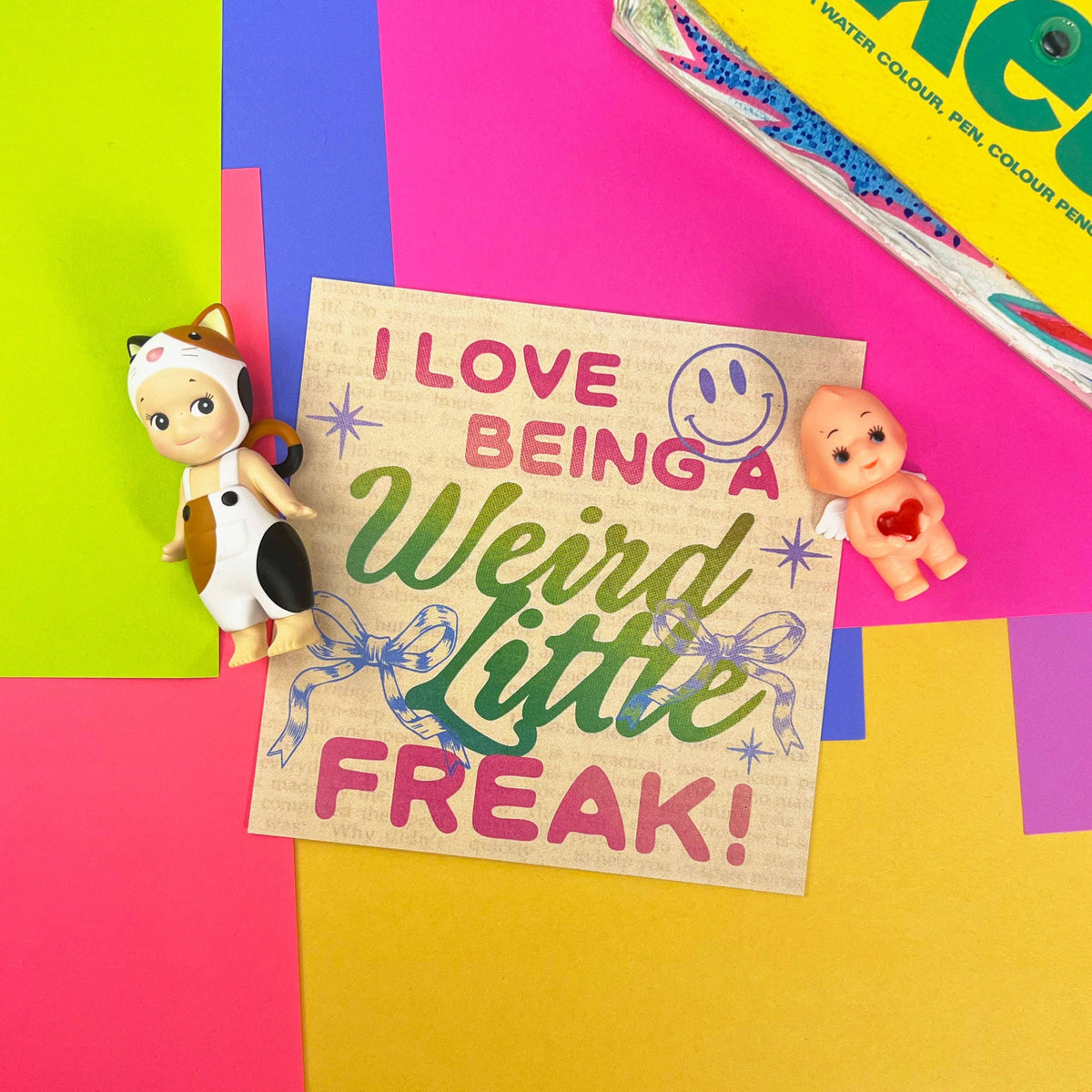 Weird Little Freak Art Print