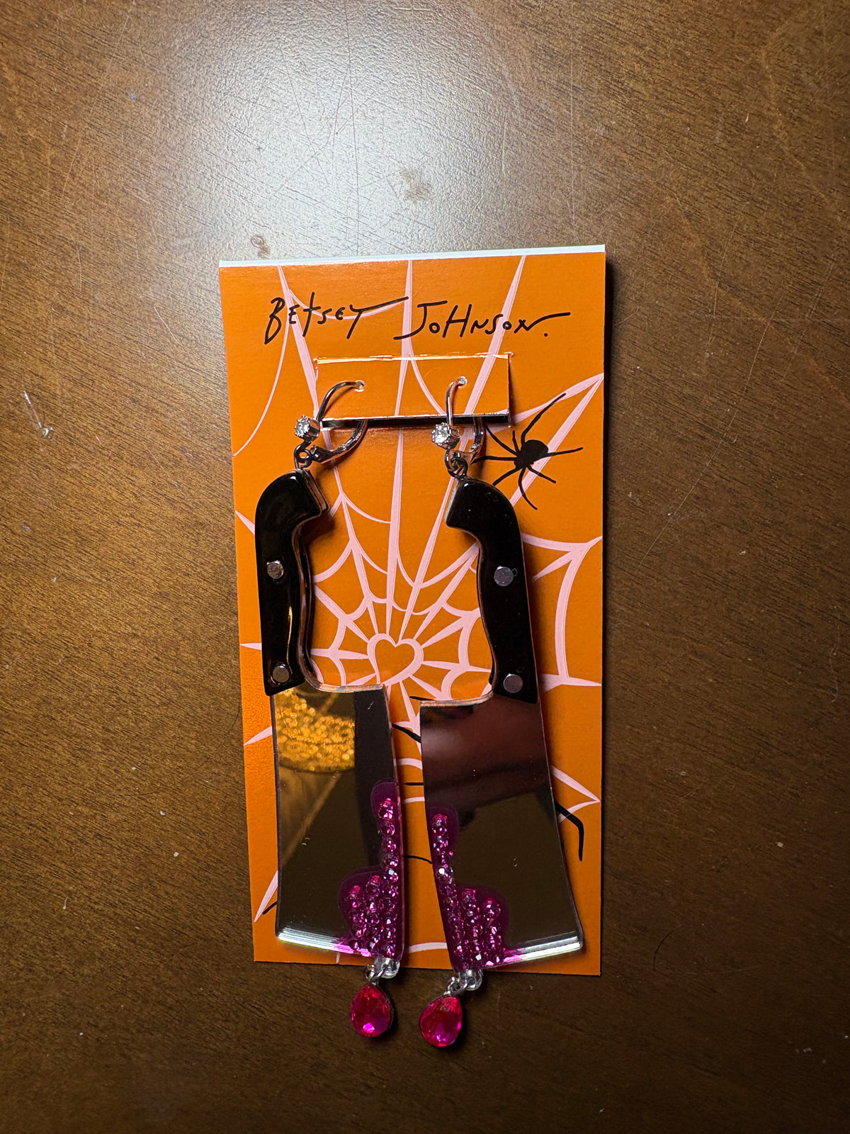 I Bleed Pink, Do You? Let’s Find Out Earrings