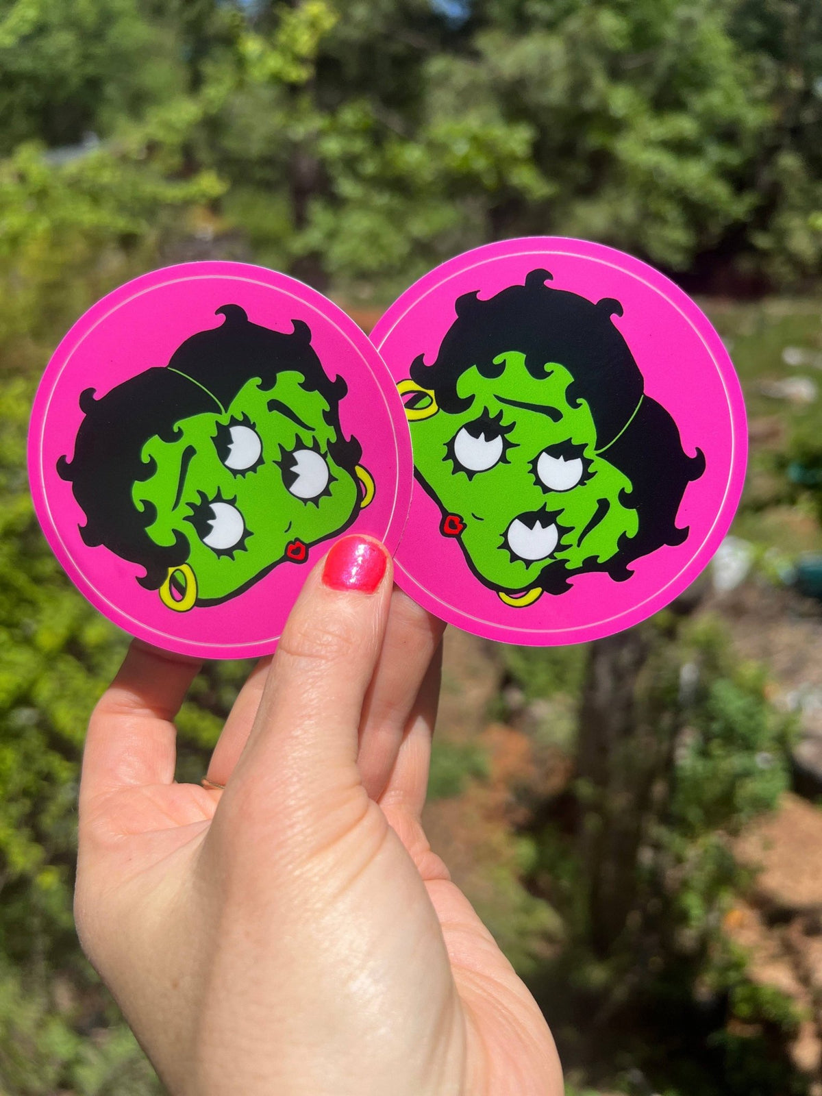 Betty Bloop Sticker - Stay Weird Kids