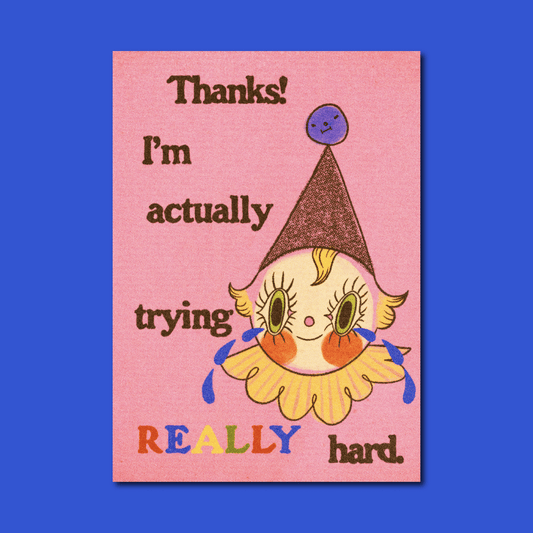 Thanks Art Print - Stay Weird Kids