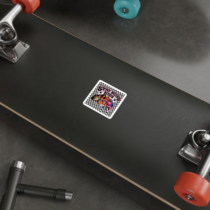 Stay Weird Kids Play With Dolls Sticker