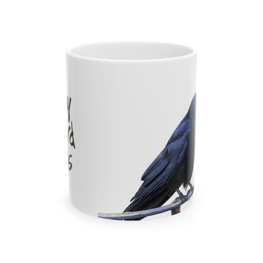 Stay Weird Kids Crow Mug