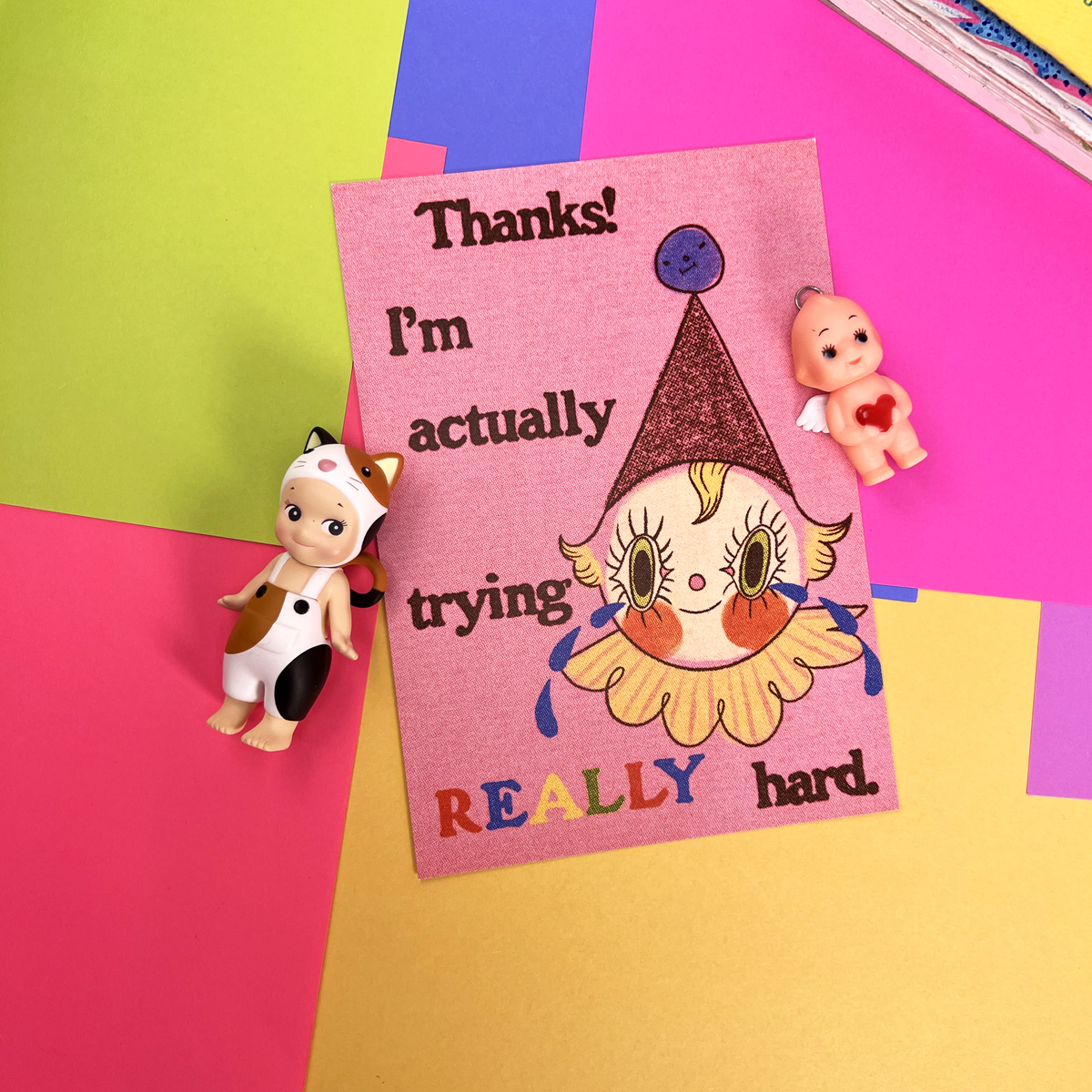 Thanks Art Print