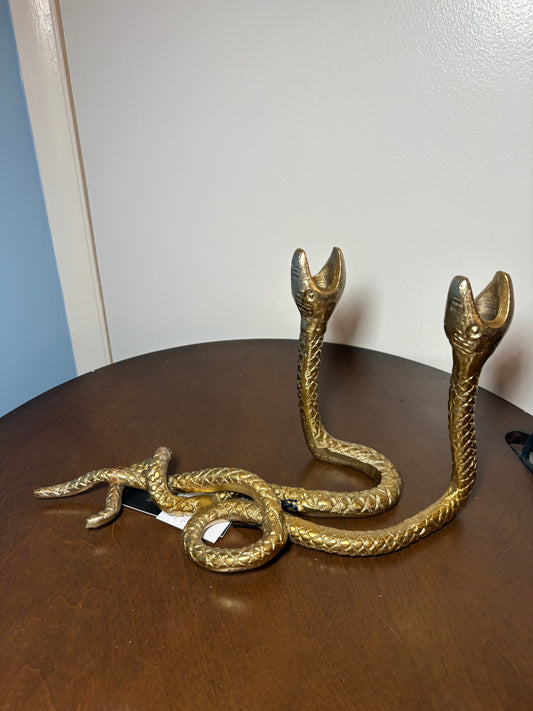 Two Headed Snake Candle Holder