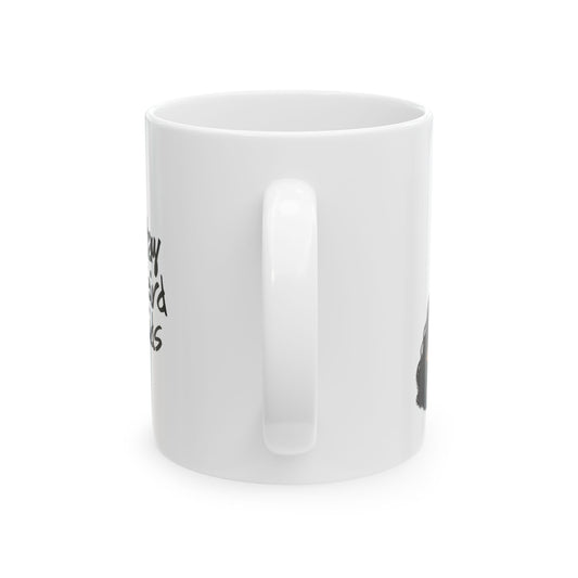 Stay Weird Kids Play With Dolls Mug