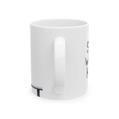 Stay Weird Kids Crow Mug