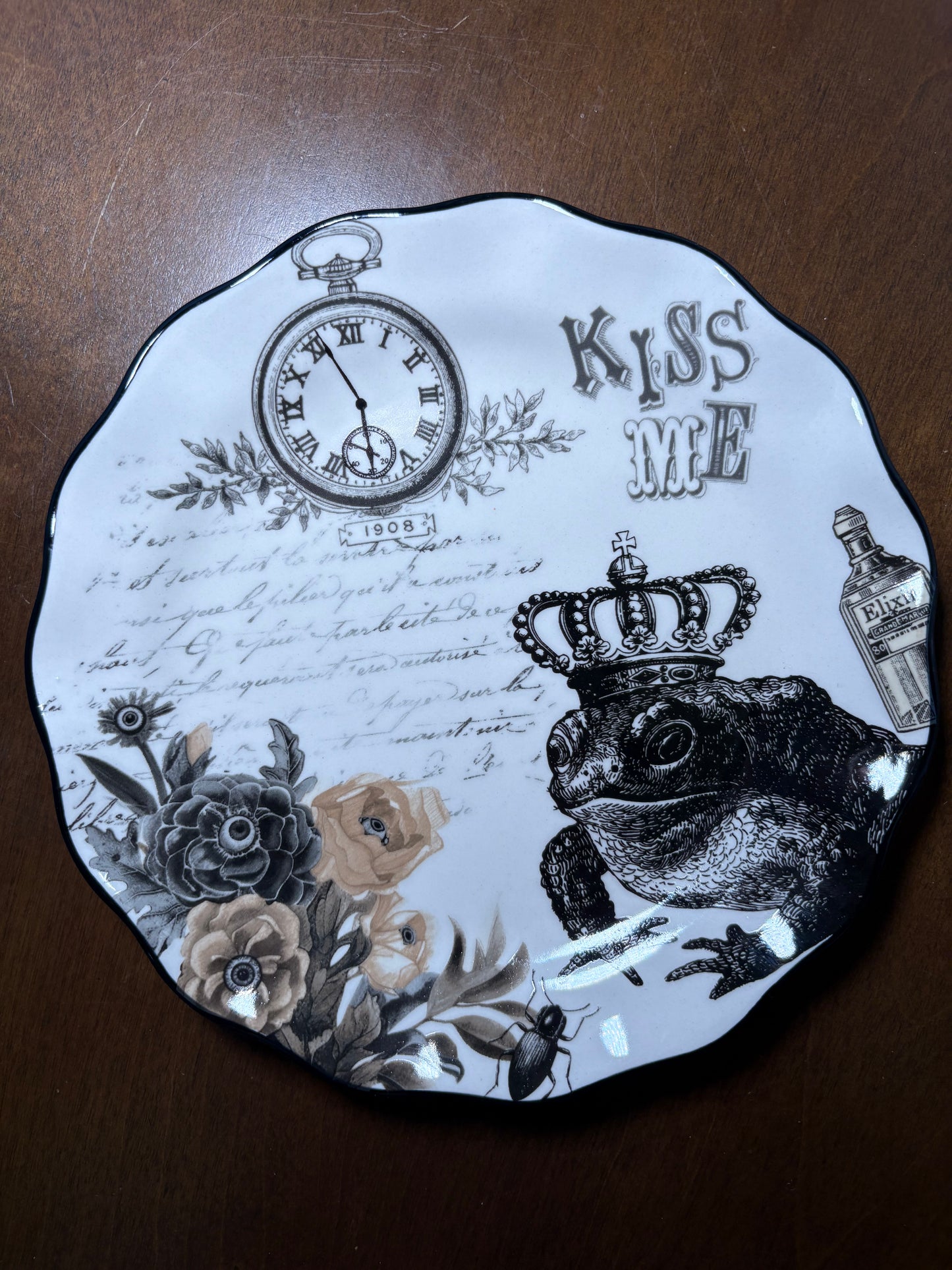 Prince Charming Dessert Plate
