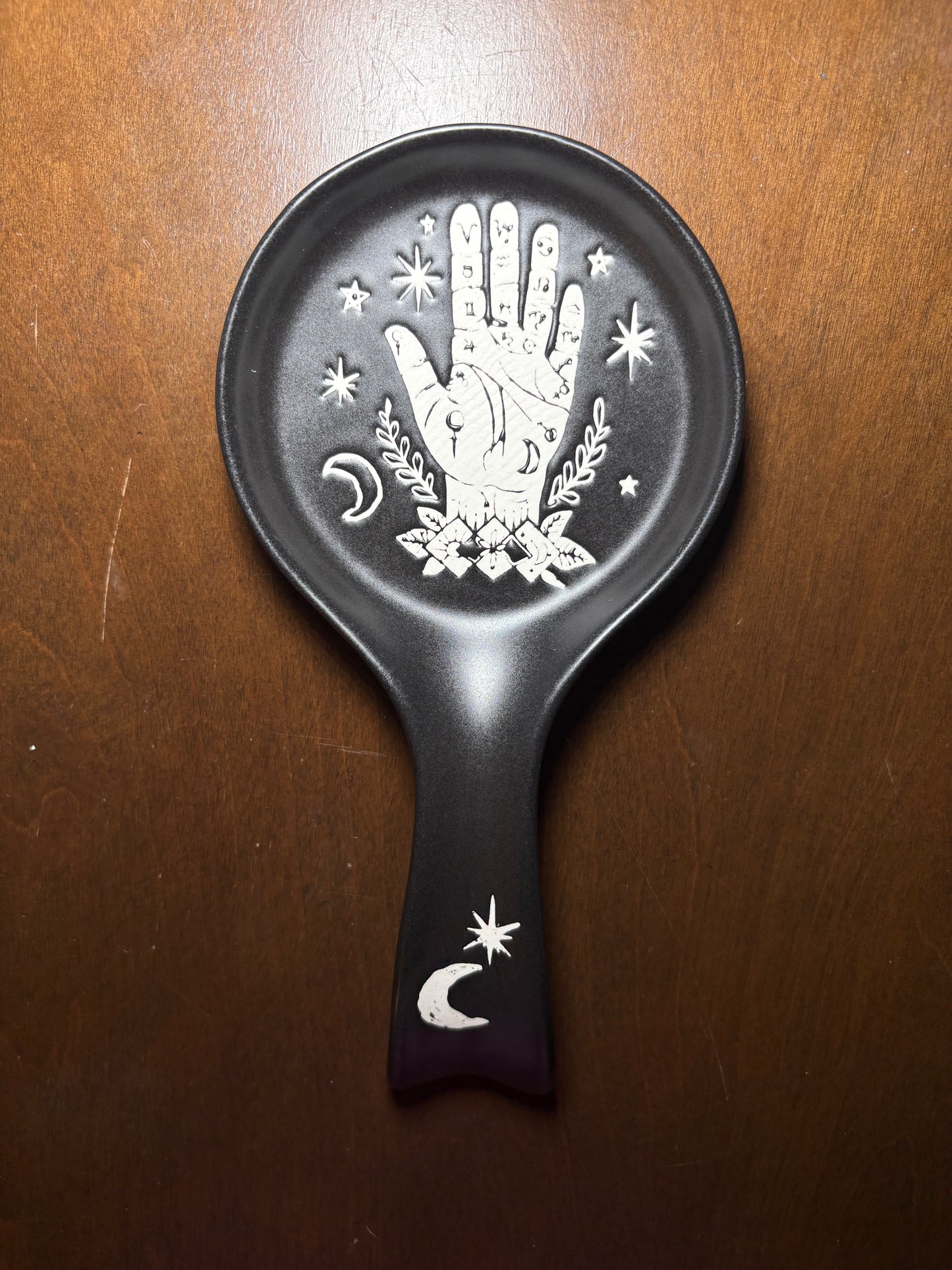 Palmistry Spoon Rest