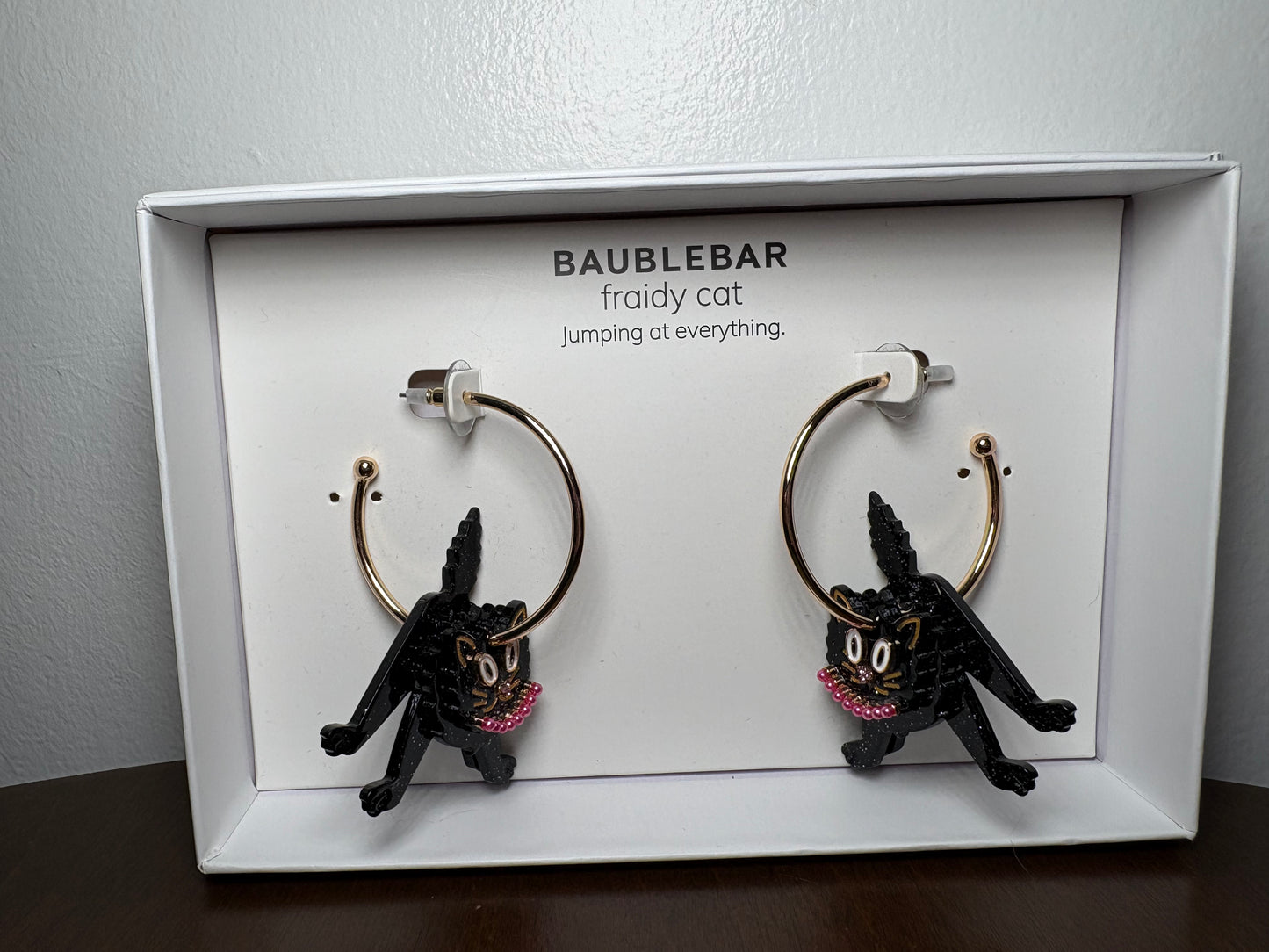 Don't Call Me A Fraidy Cat! Earrings