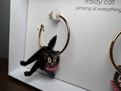 Don't Call Me A Fraidy Cat! Earrings