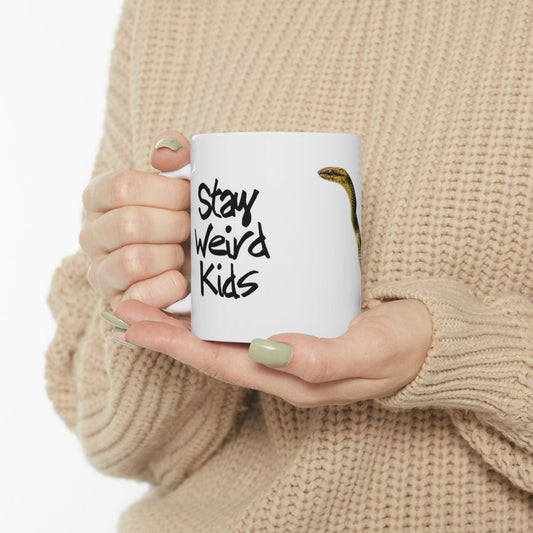Stay Weird Kids Snake Mug