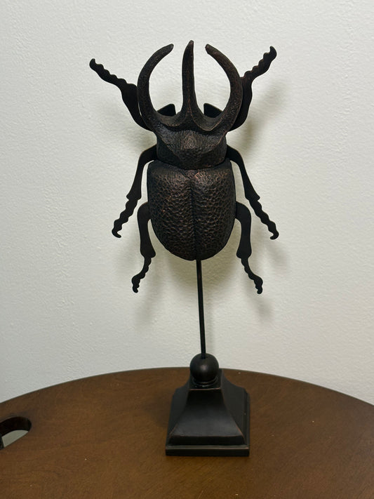 Beetle Beware Statue