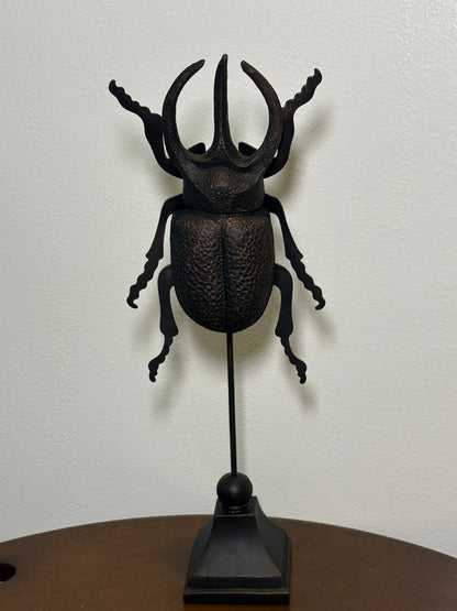 Beetle Beware Statue
