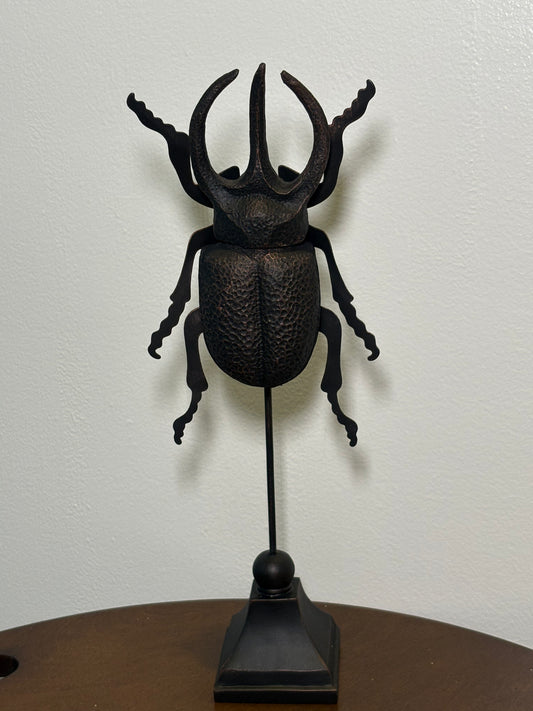 Beetle Beware Statue
