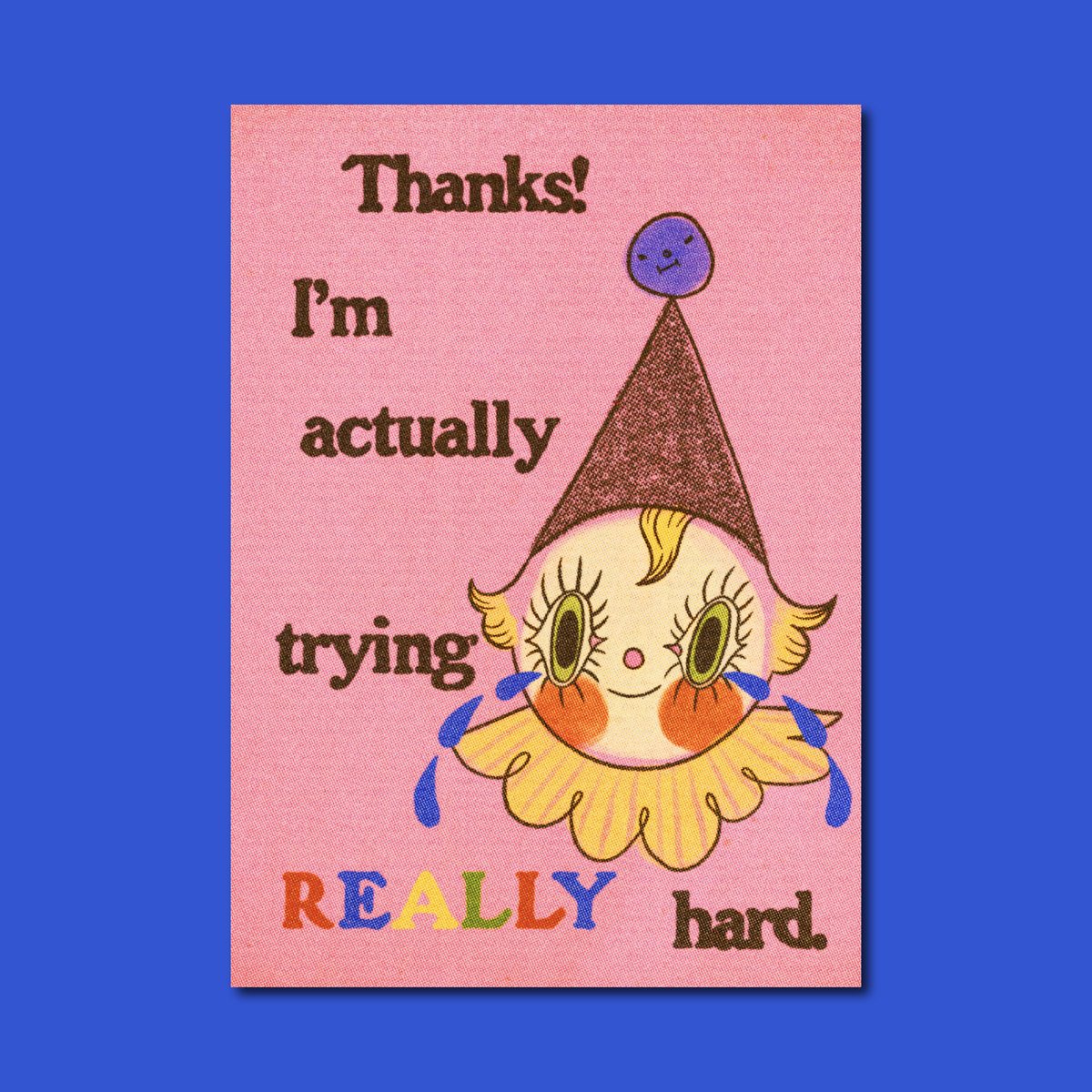 Thanks Art Print