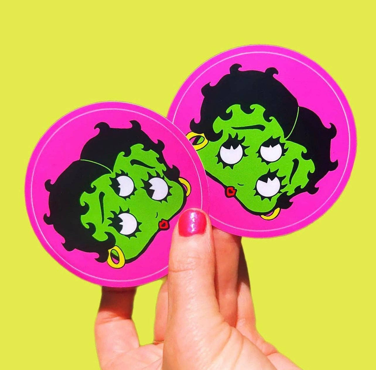Betty Bloop Sticker - Stay Weird Kids