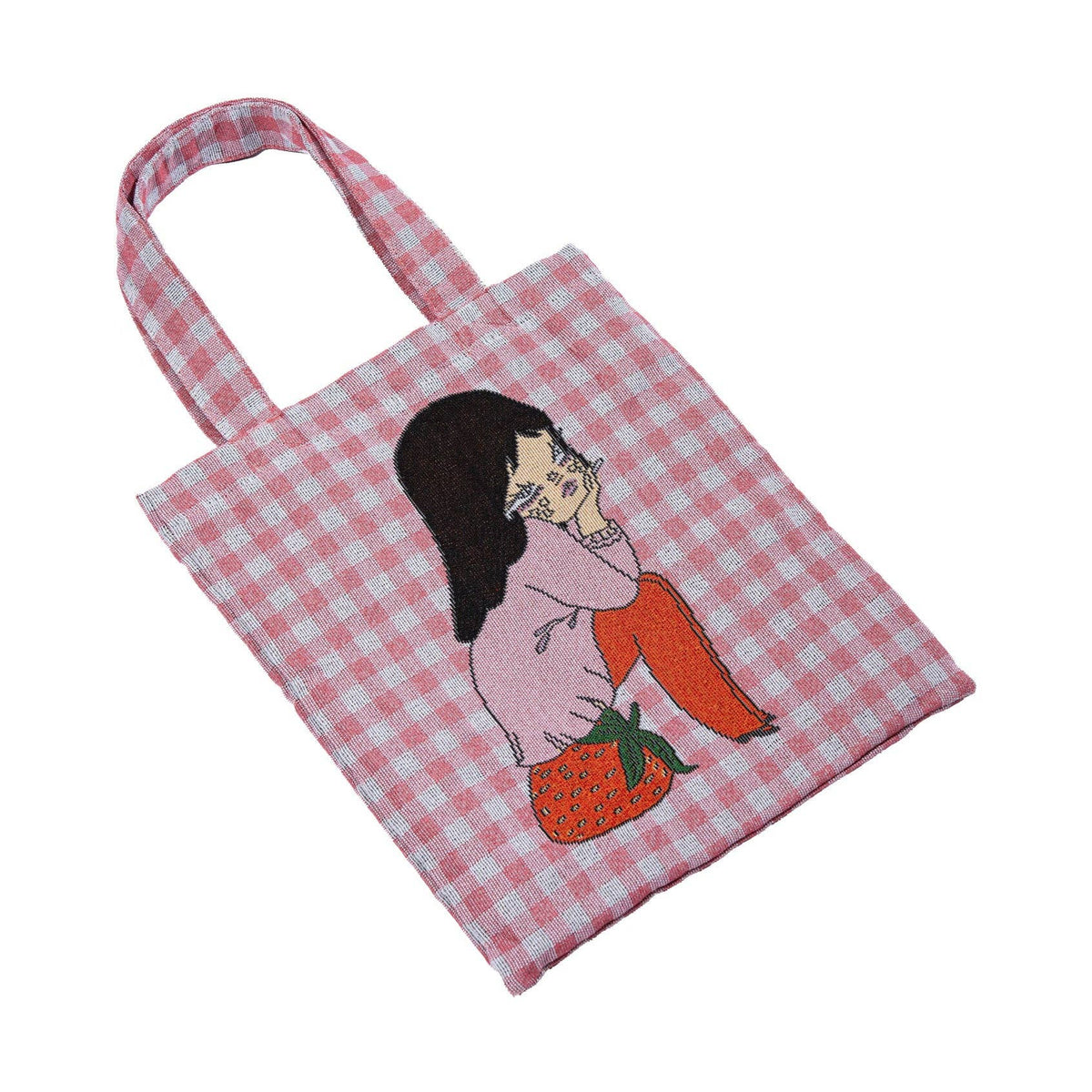 Contención Woven Tote - Stay Weird Kids