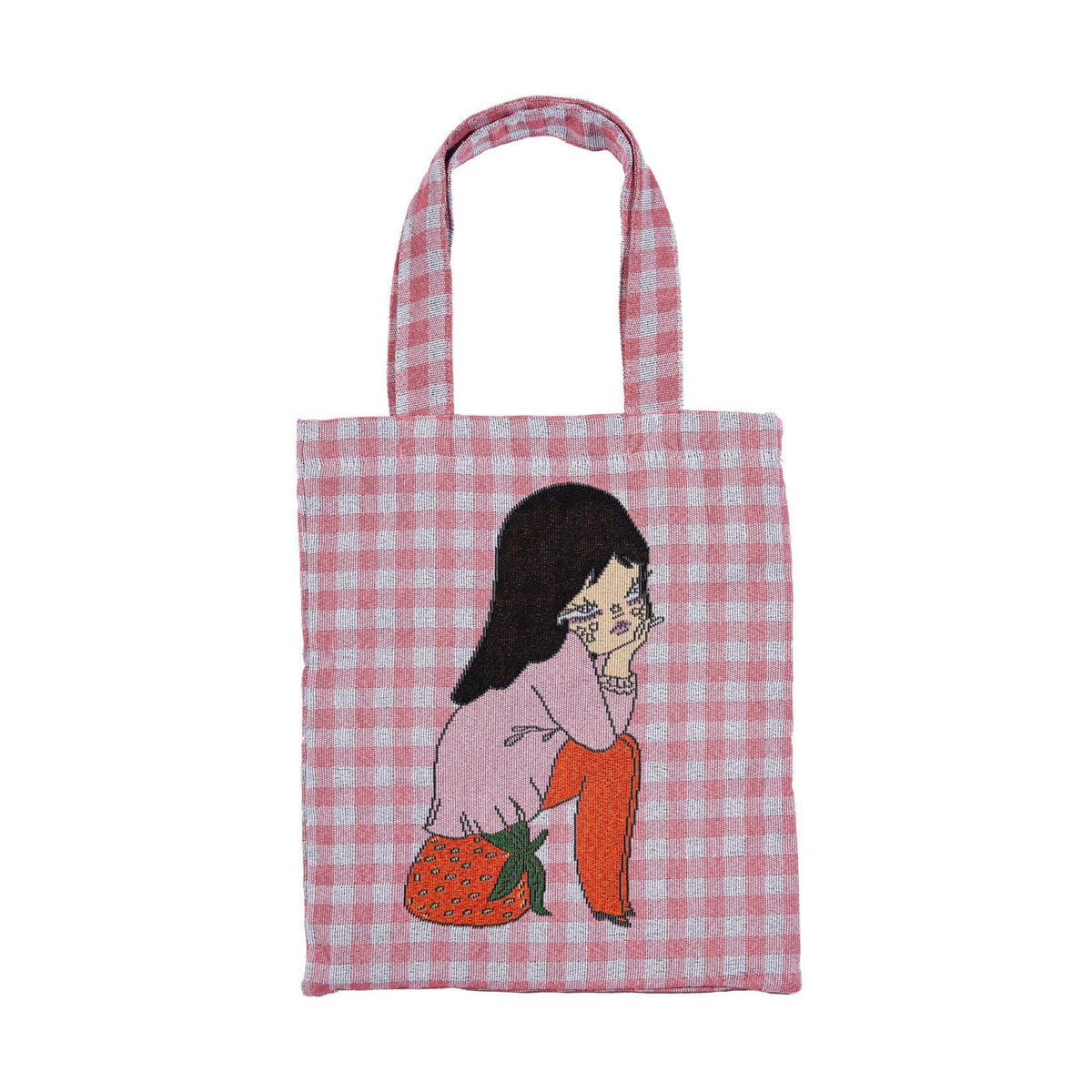 Contención Woven Tote - Stay Weird Kids