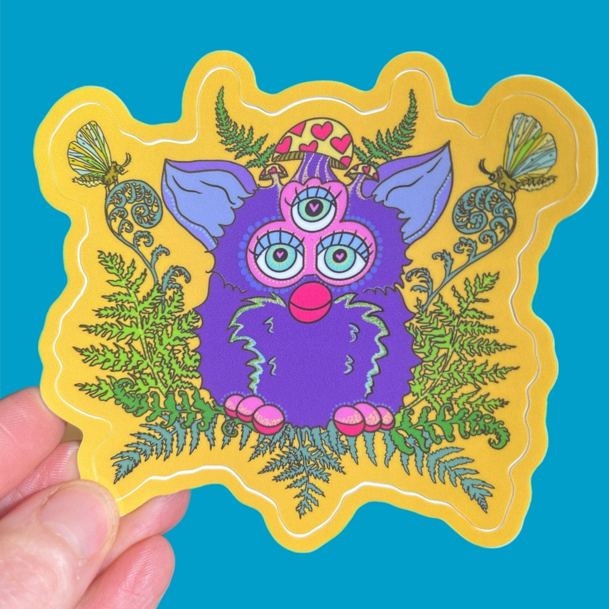 Forest Furby Sticker - Stay Weird Kids