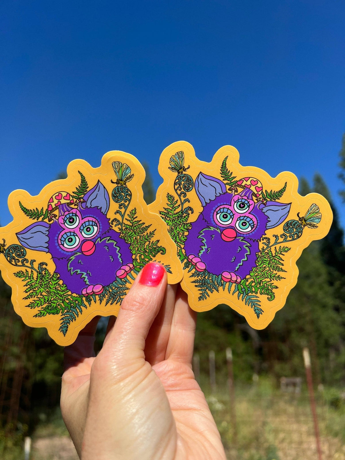 Forest Furby Sticker - Stay Weird Kids