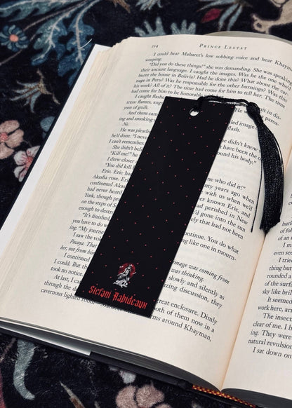 Lilith- Gothic Vampire Art Deco Bookmark Book accessories - Stay Weird Kids