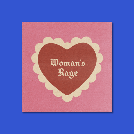 Woman's Rage Art Print - Stay Weird Kids